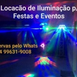 aluguel iluminao festa evento uberlndia