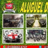 Aluguel cadeiras ferro madeira recreio cosmos cruz