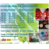 Ovos de Pascoa - Cascata Chocolate