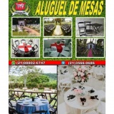 Aluguel mesa,cadeiras,almofada,tifany Rj MADEIRA