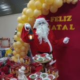 Presena Vip Personagem vivo Papai Noel