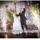 Fogos Indoor para Casamento / Noivos / Debutantes