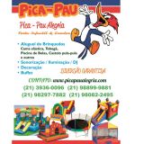 Pica-Pau Alegria Aluguel de Brinquedos para Festa