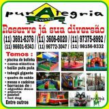 Aluguel de Brinquedos Infláveis,Barracas,Tendas