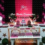 Decoraes Cris Rocha para festas e eventos