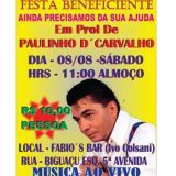 Festa Beneficiente Paulinho Dcarvalho