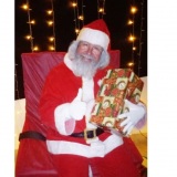 contratao papai noel para entrega dos presentes
