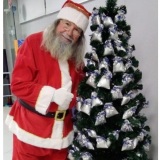 papai noel para visita escolas e eventos em geral