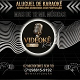 Rent Videokê - aluguel de karaokê