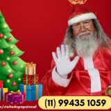 papai noel visita festa e evento confraternizao