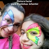 Pintura facial para festas