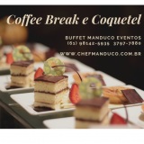 Buffet Manduco Eventos - Coffee Break e Coquetel