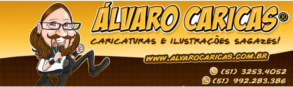 lvaro caricas (caricaturista de verdade para festas, eventos e encomendas)