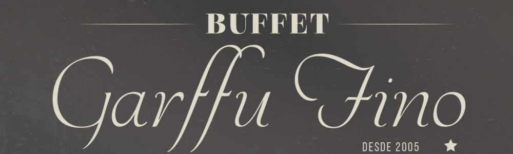 Buffet completo e  domiclio