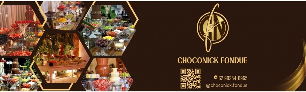Choconick Fondue - Cascata de Chocolate com Frutas