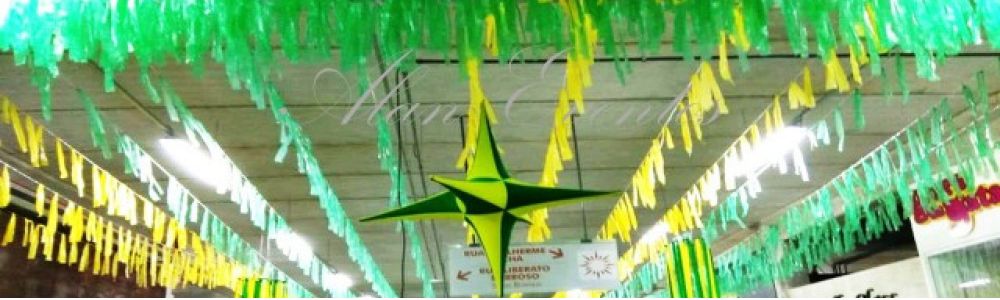 Decora��o brasil para Copa Do Mundo 2018