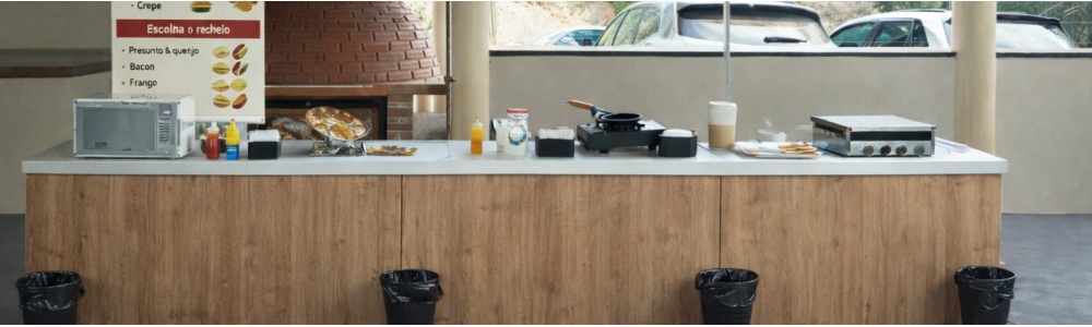 Estação de Lanches Foods para Festas