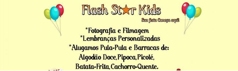 Flash Star kids Festas