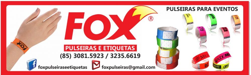 Fox Pulseiras e Etiquetas