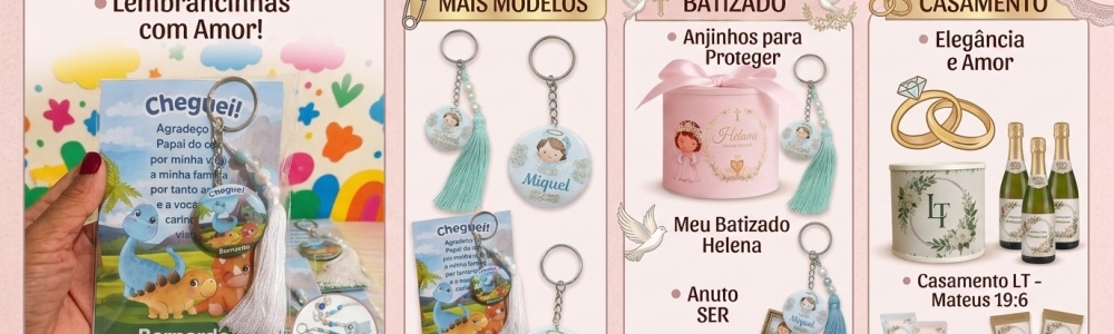 Lele brindes personalizados para lembrancinhas