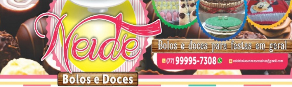 Bolos e doces sob encomenda em Barreiras - BA