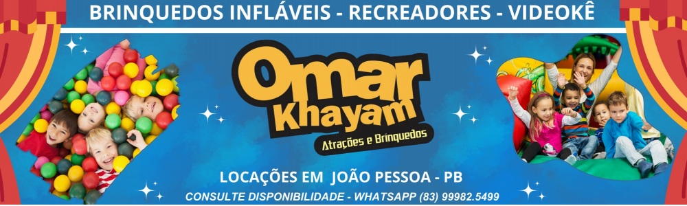 Atraes e Brinquedos Omar Khayam