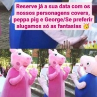 Peppa pig e George