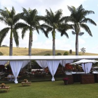 Tenda decorada