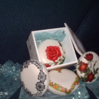 decoupage em caixas e sabonetes