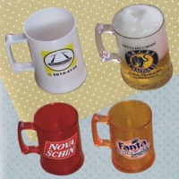 caneca acr�lico m�nimo 100 pe�as/01 cor/01 lado R$2,00 cada!!!