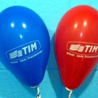 bolas personalizadas 01 lado, nr 08, 100 bolas, R$65,00