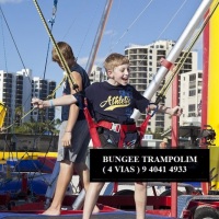 Aluguel Locação Vendas Brinquedo Bungee Trampolim 1 e 4 Vias