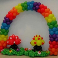 Arco e jardim