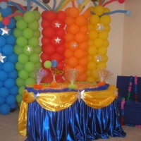 Decora��o com bal�es