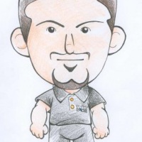 Membros do Est�dio B4se caricaturas