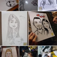 Caricaturas para festas, eventos - Floop festas