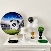 Mini kit para festa na mesa tema: Futebol