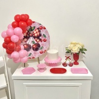 Mini kit para festa na mesa tema: Cerejinha