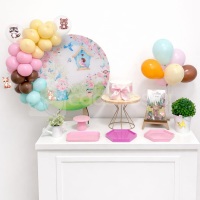 Mini kit para festa na mesa tema: Jardim Encantado