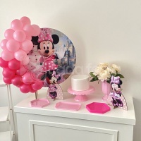 Mini kit para festa na mesa tema: Minie Disney