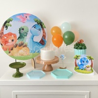 Mini kit para festa na mesa tema: Dinossauros