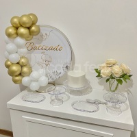 Mini kit para festa na mesa tema: Batizado
para eucaristia, primeira comunhão e batizados