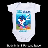 Body personalizado para beb em So Caetano do Sul.