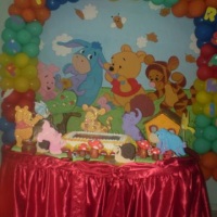 Decora��o Ursinho Pooh Baby