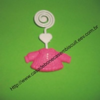 Lembrancinha de nascimento - casaquinho de Im� 