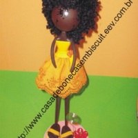 Nega maluca de biscuit - cabelo black power