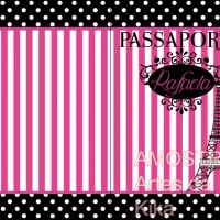 Tema Paris (capa de passaporte)
