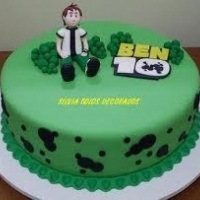 bolo artistico do ben 10.