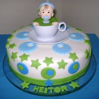 bolo artistico para todos os tipo de ch�.