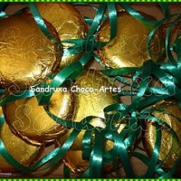 Medalhas de chocolate